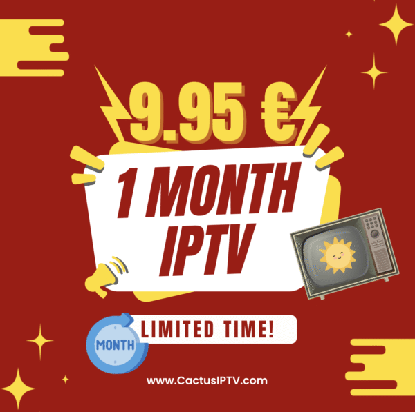 Best IPTV Stream Unlimited: 45K+ Channels & 80K+ Movies - Just €9.95 Trial!